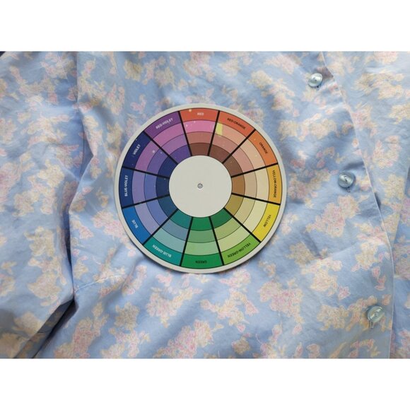 Liz Claiborne Elizabeth Womens Top 20 Plus Short Sleeve Cotton FLO86XE - Picture 7 of 7